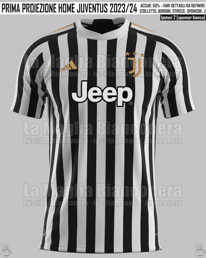 Juve, nuova prima maglia 2023 2024 le indiscrezioni Sky Sport